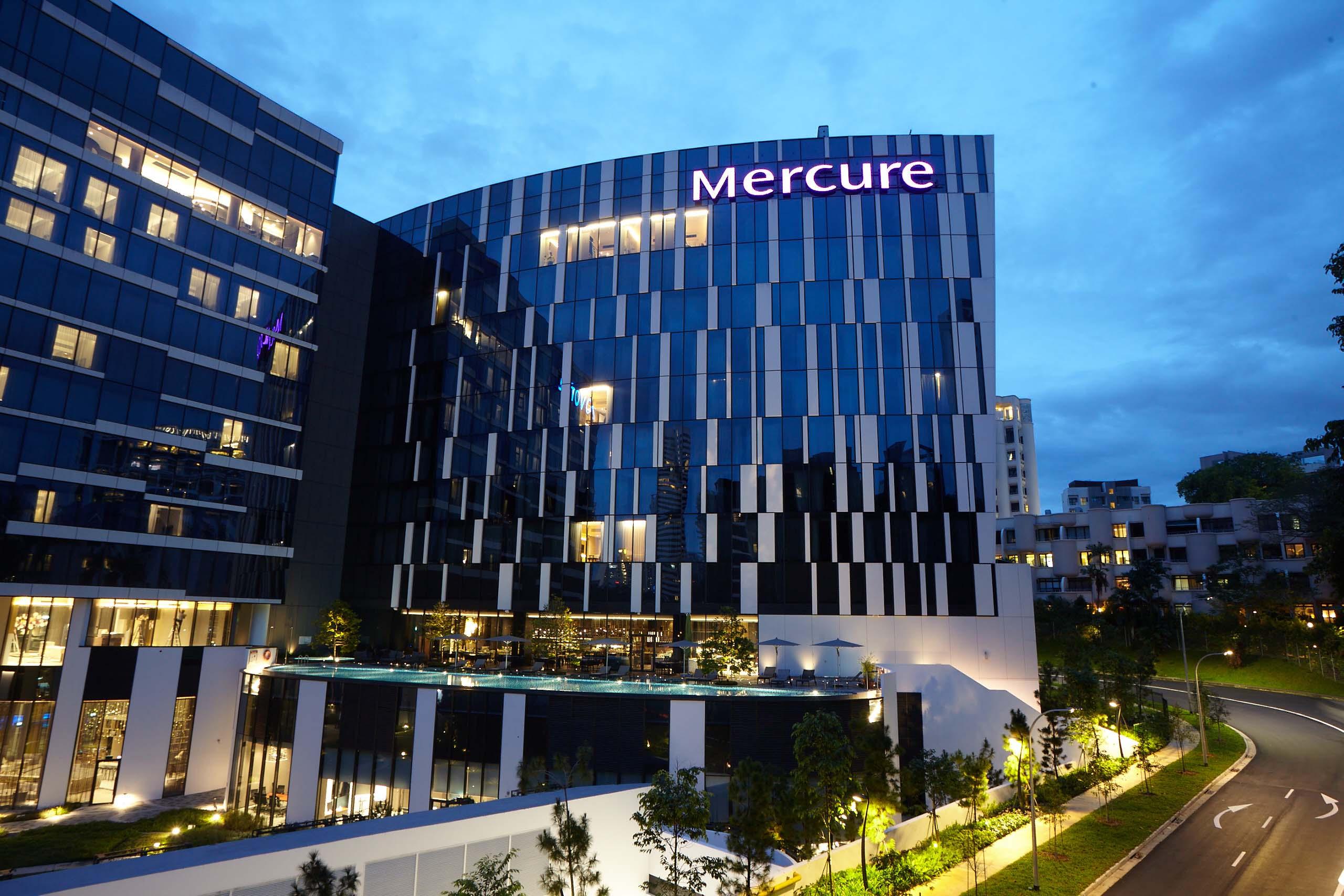 Mercure Singapore On Stevens Exteriér fotografie